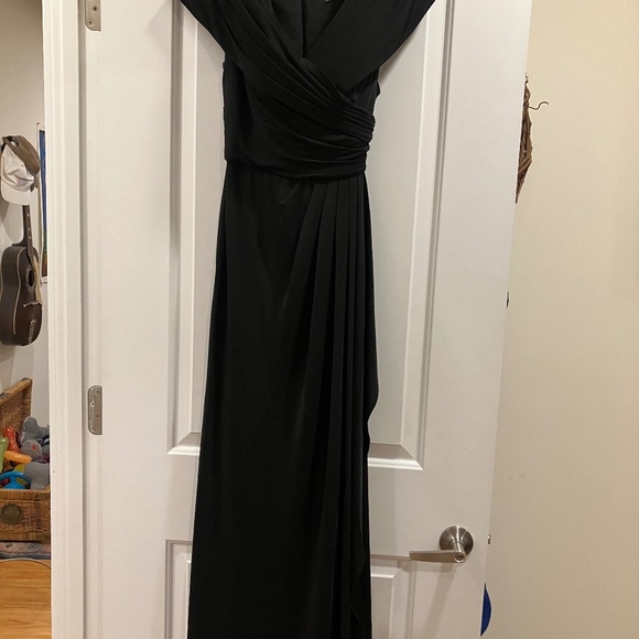 La Femme Black Maxi Dress - Picture 5 of 6